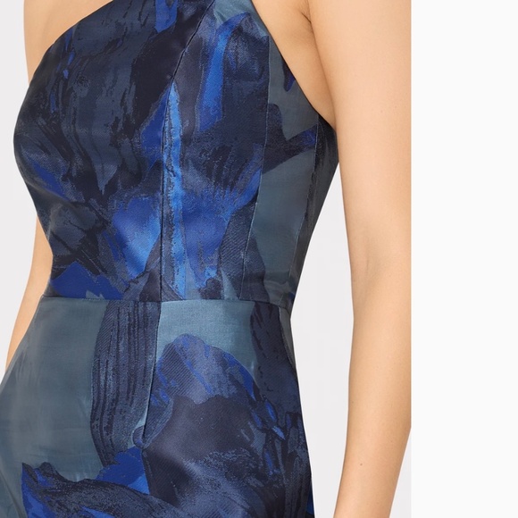 Elegant Blue Floral MILLY Dress NWT Milly $350  original price $795 - Picture 3 of 5